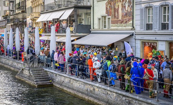 Celebrations on Rathausquai in the Old Town