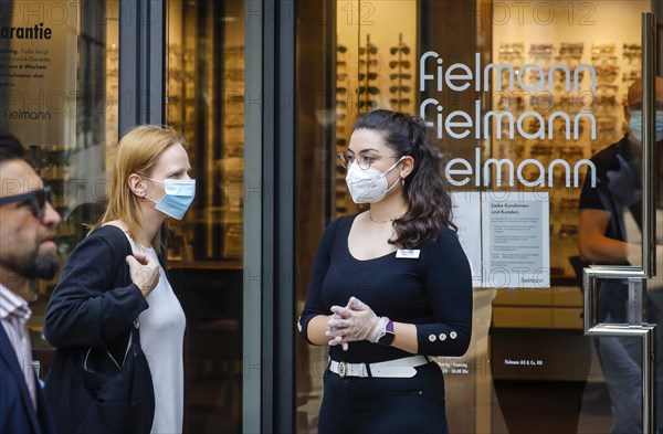 Mandatory mask when shopping in NRW