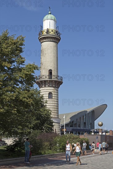 Old lighthouse and restaurant Teepott