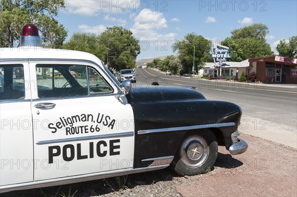 Old police car