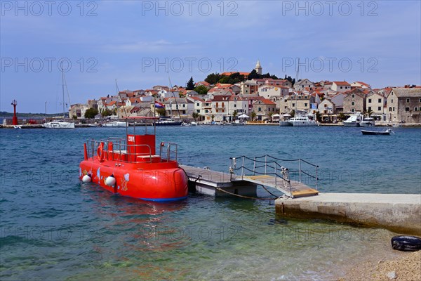 Submarine near Primosten