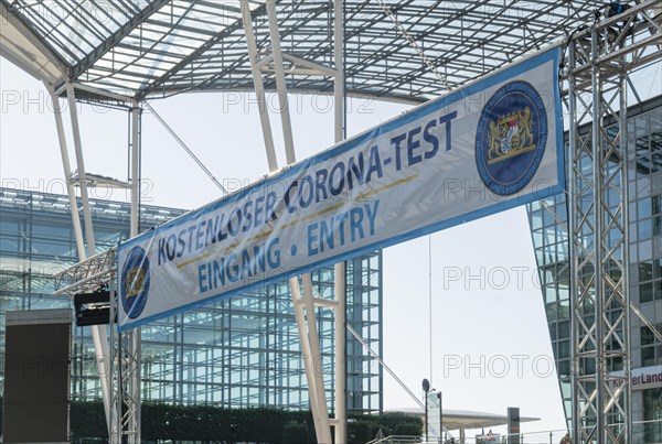 Free corona test at Munich Airport