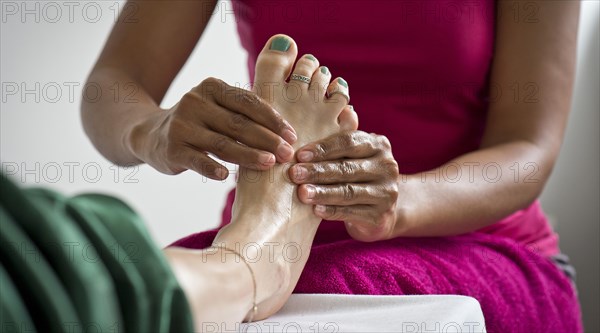 Traditional Thai foot massage
