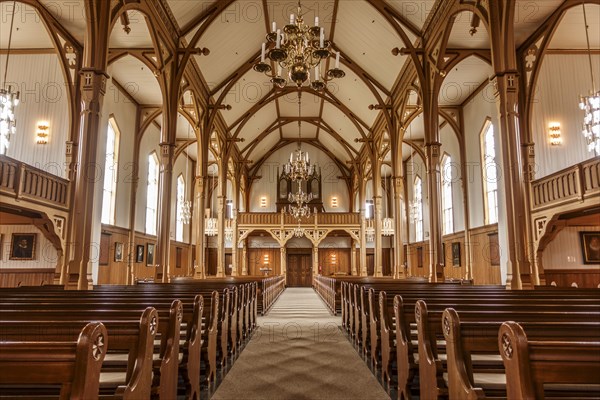 Interior of Vagan Church