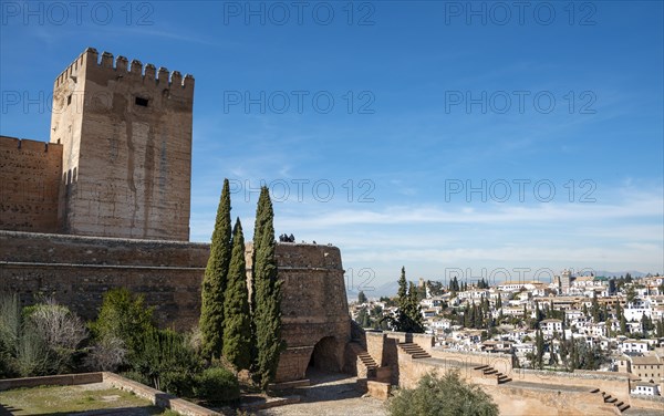 Tower of the Alcazaba Fortress