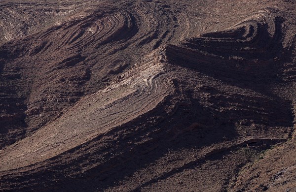 Paleozoic rock formations in the Anti-Atlas