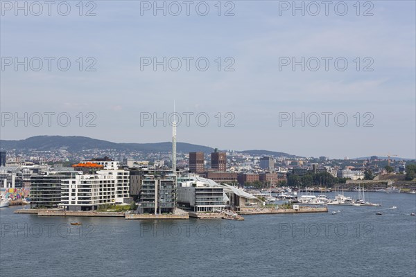 City panorama Oslo
