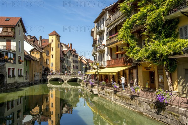 Canal and bridge