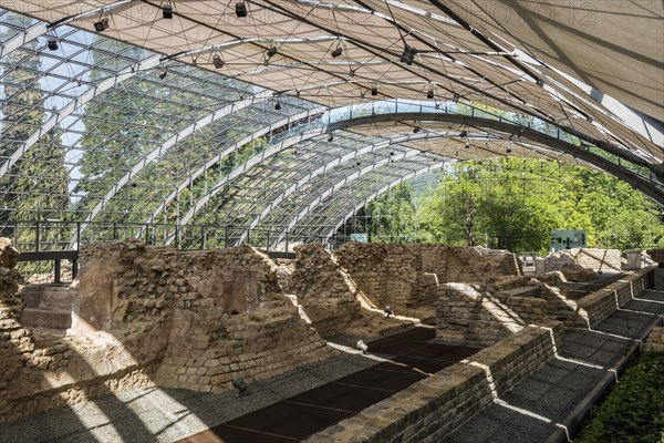 Ruins of the Roman bath Aqua Villae