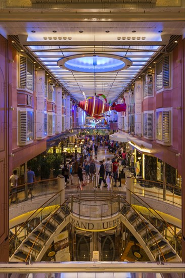 Shopping mall cruise ship MS Color Fantasy
