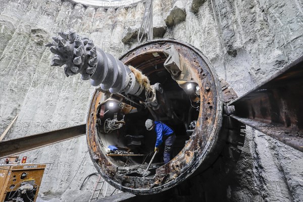 New construction of the Berne sewer