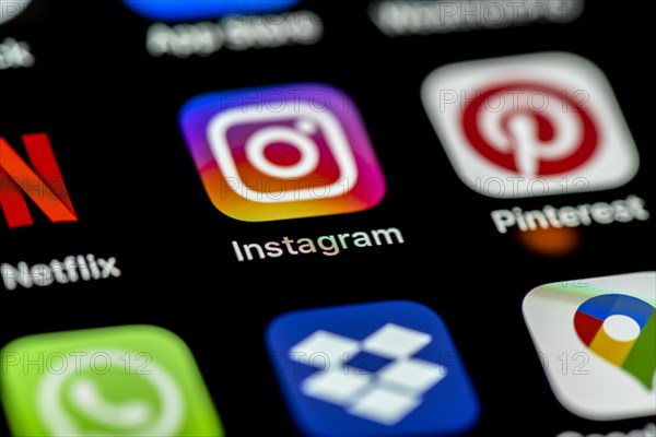 Instagram and Pinterest