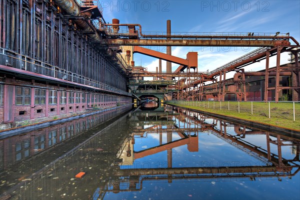 Exterior view with water reflection