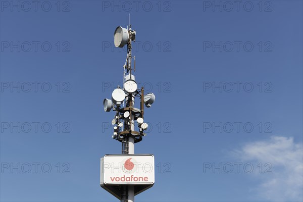 5G mobile phone mast from Vodafone