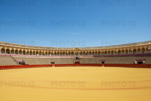 Empty bullring