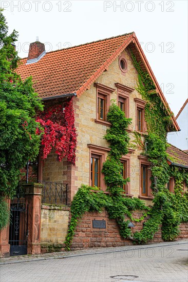 Sandstone house