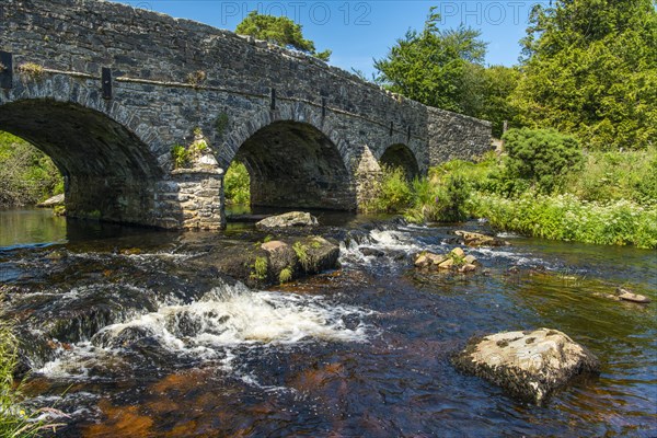 Historic bridge over the East Dart River