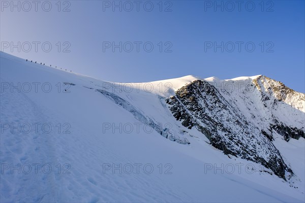 Mountaineer below the Grossvenediger