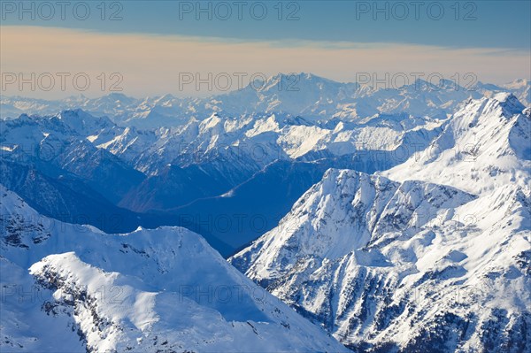 View from Piz Corvatsch