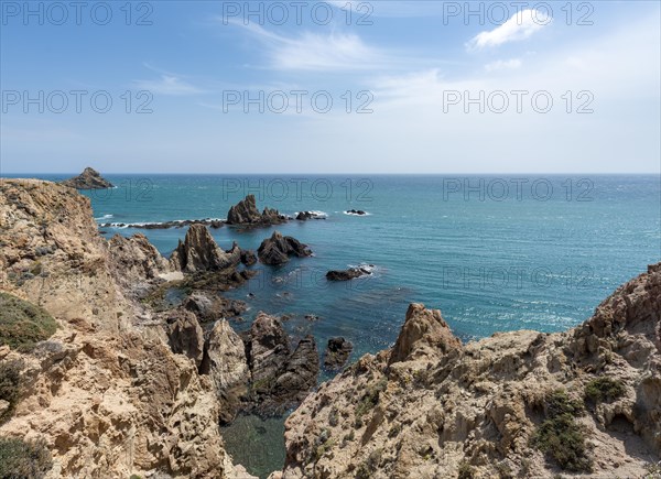 Rugged rocky coast