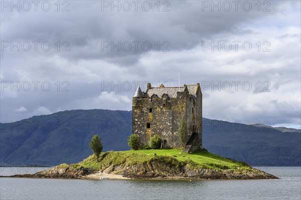 Castle Stalker in Loch Laich