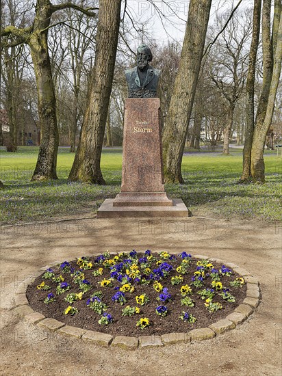 Monument to the writer Theodor Storm
