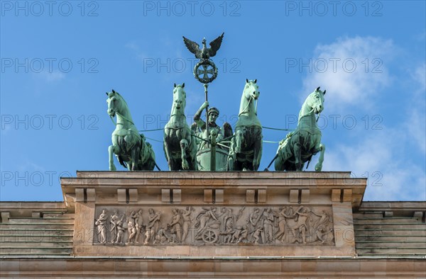 Quadriga on Brandenburg Gate