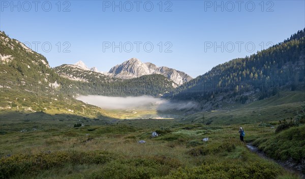 Funtensee in the morning fog