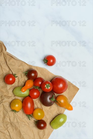Various cherryTomatoes