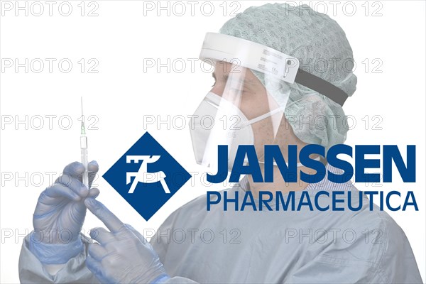 Symbol image Corona vaccine from JANSSEN PHARMACEUTICA
