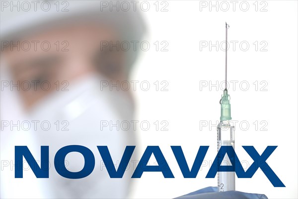 Symbol image Corona vaccine from NOVAVAX