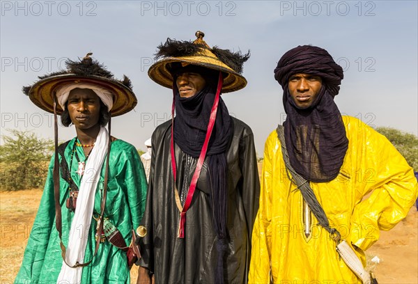Peul spectators at the Gerewol festival