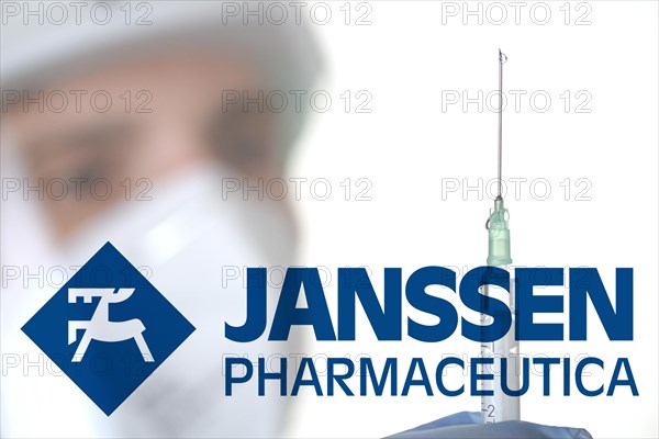 Symbol image Corona vaccine from JANSSEN PHARMACEUTICA