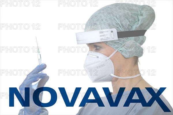 Symbol image Corona vaccine from NOVAVAX