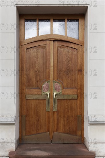 Entrance door to the Nietzsche Archive
