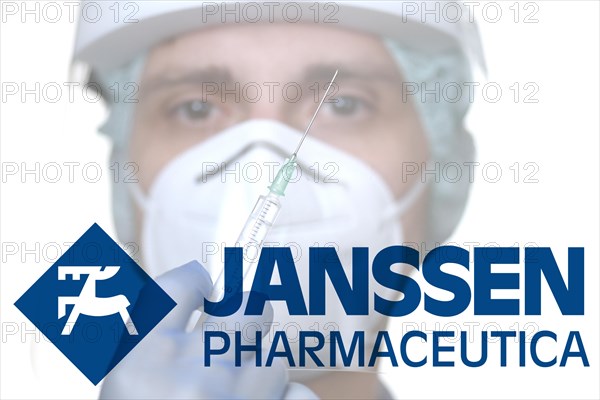 Symbol image Corona vaccine from JANSSEN PHARMACEUTICA