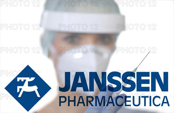 Symbol image Corona vaccine from JANSSEN PHARMACEUTICA