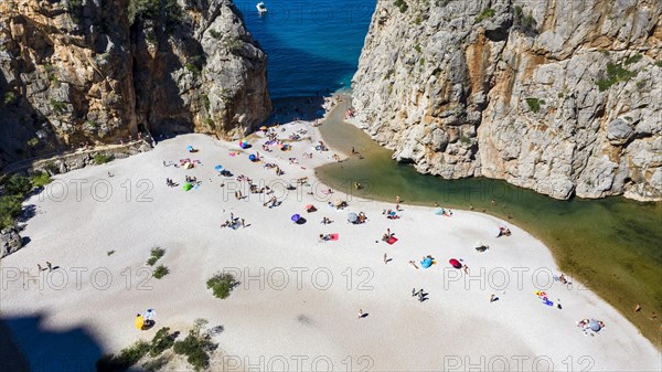 Aerial view Sa Calobra