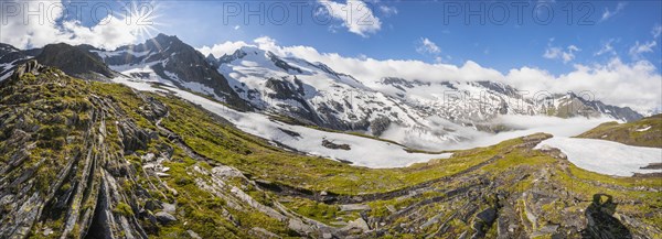 Snow-covered mountains