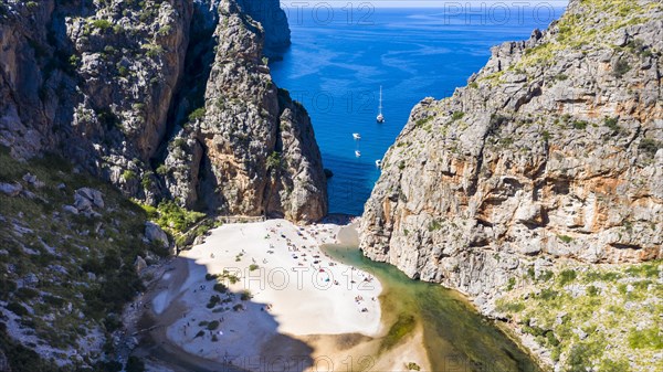 Aerial view Sa Calobra