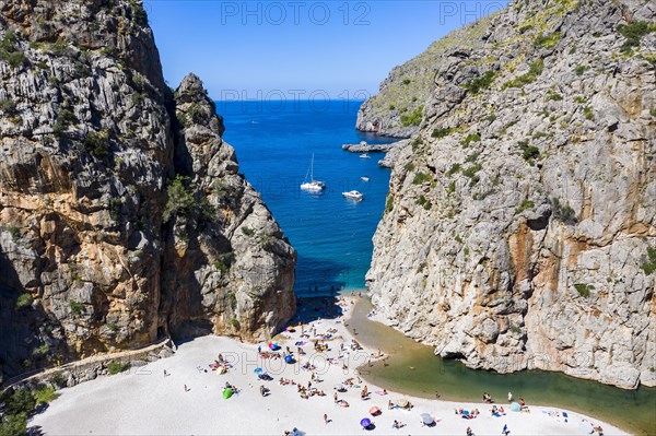 Aerial view Sa Calobra