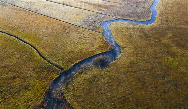 Natural course of the Zellerache river from the Irrsee