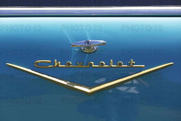 Lettering oldtimer Chevrolet Bel Air