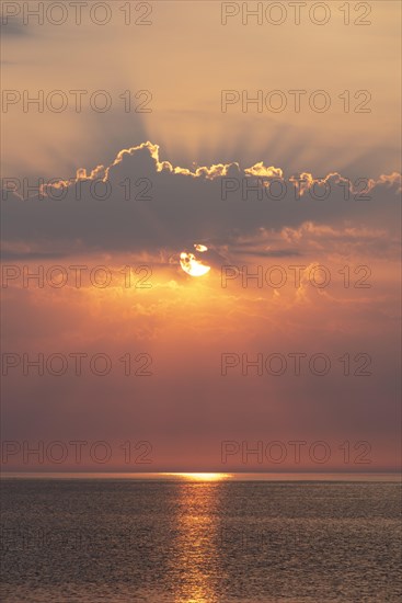Sunset at the Baltic Sea
