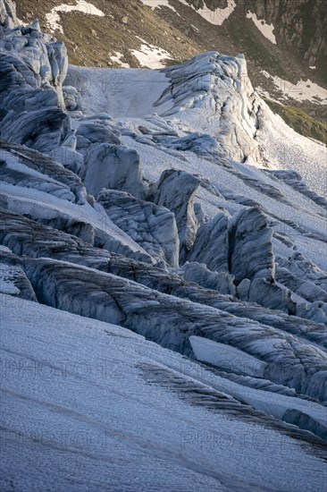 Crevasses at the Glacier du Tour