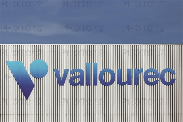 Vallourec logo on a production hall