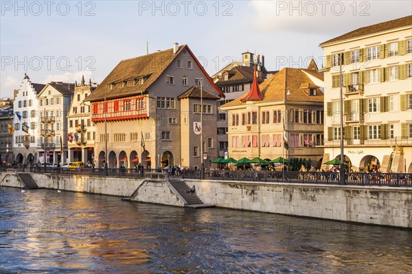 Guild houses on the Limmatquai