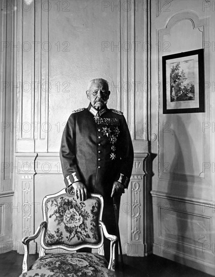 Portrait of Paul von Hindenburg