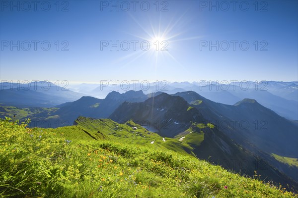 View from the Brienzer Rothorn