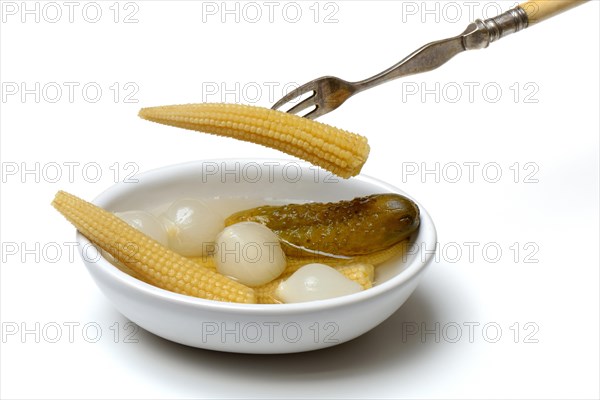 Pickled corn calves